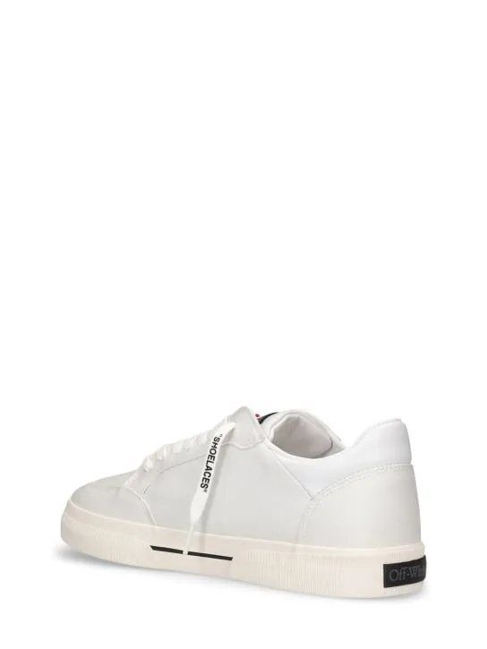 Off-White   New Low vulcanized canvas sneakers 