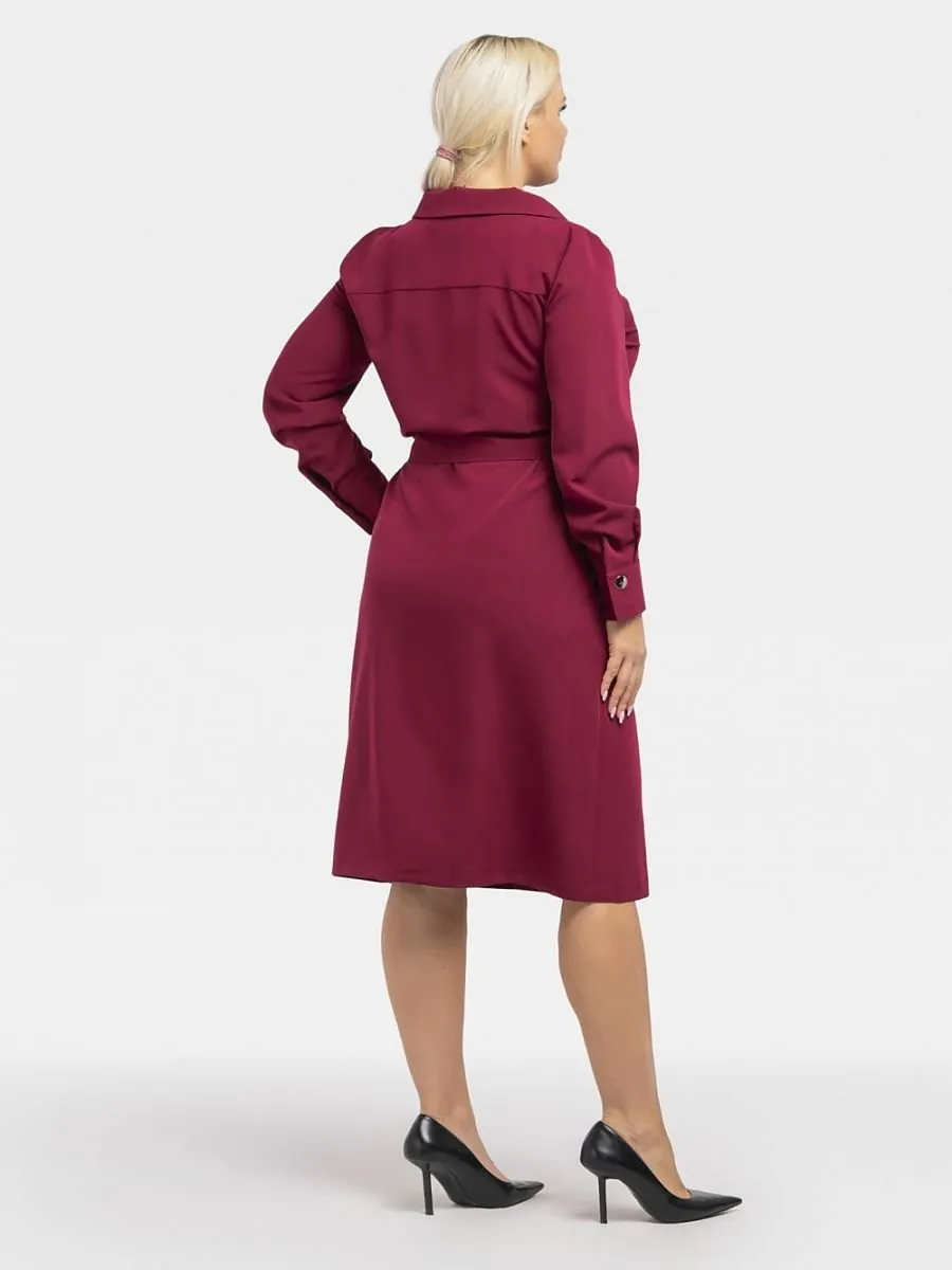 Plus size dress model 193902 Karko