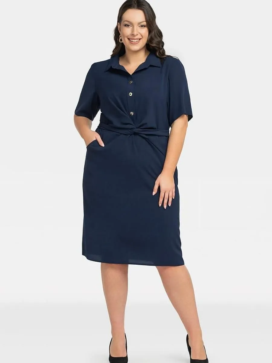Plus size dress model 197778 Karko