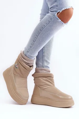 Snow boots model 190513 Step in style