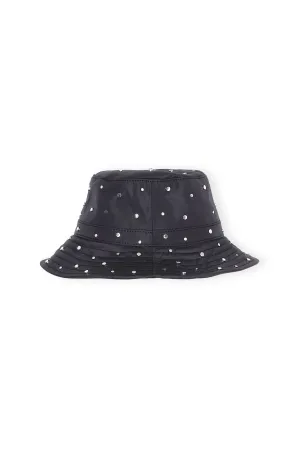 Studded Nylon Bucket Hat