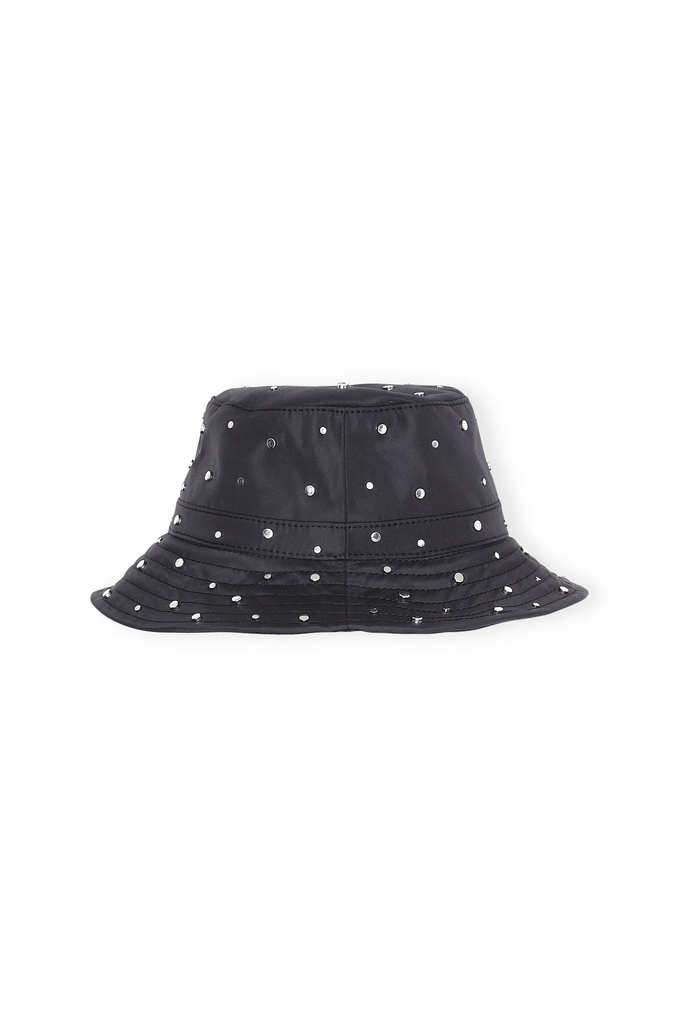 Studded Nylon Bucket Hat