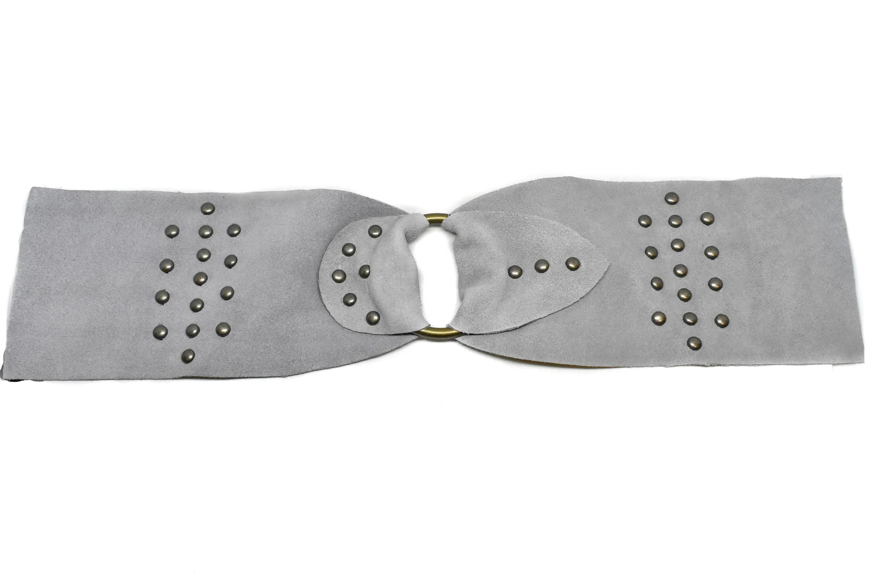 Studded Suede Belt 15.50" x 3.50" - 1 Piece