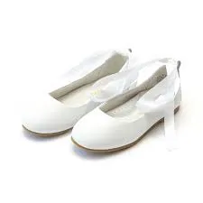 Sylvie Laced Leather Flat White