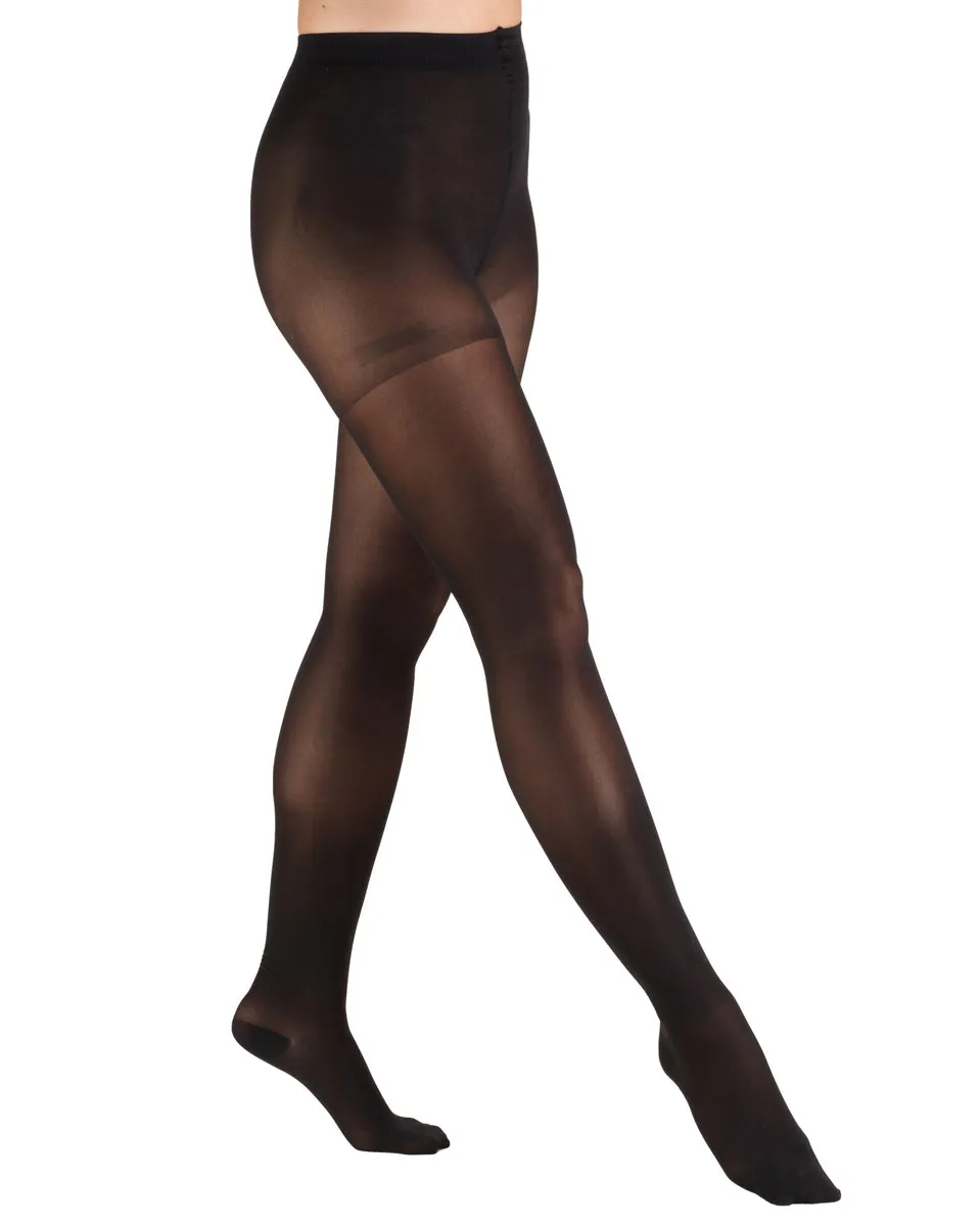 TRUFORM Women's TruSheer Pantyhose 30-40 mmHg