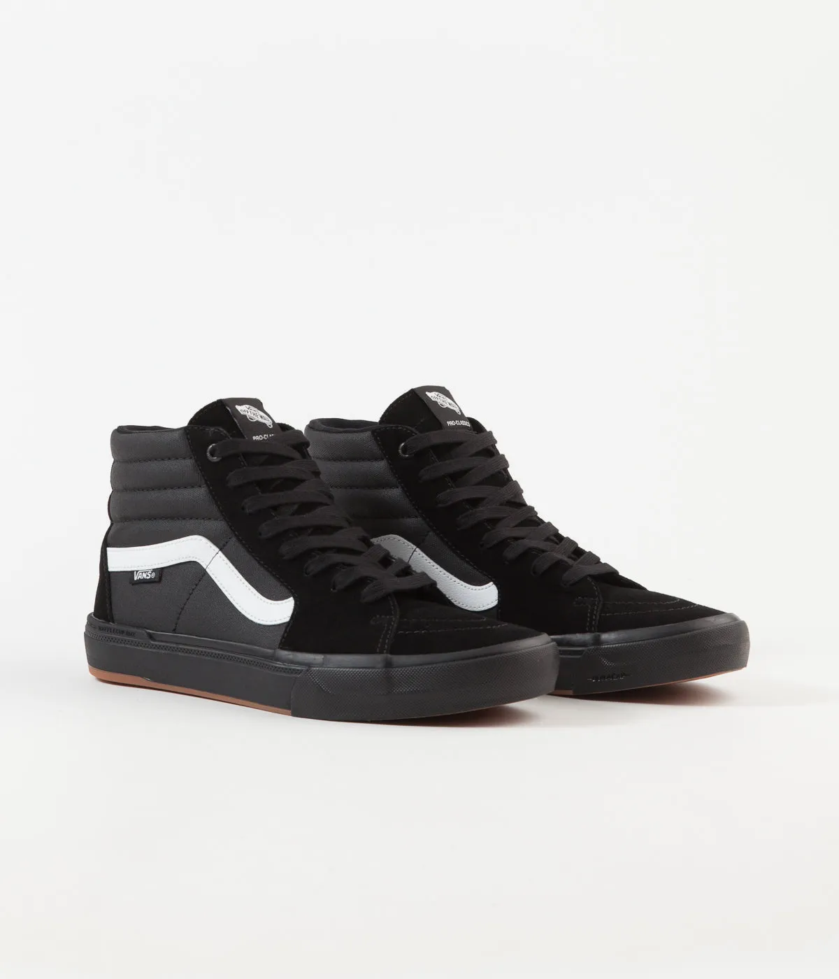 Vans Sk8-Hi Pro BMX Shoes - Black / White