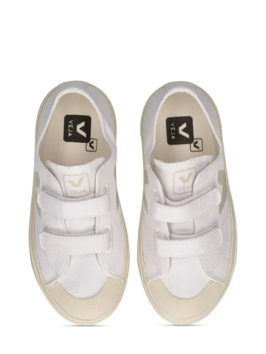 Veja   Ollie cotton canvas strap sneakers 