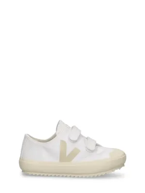 Veja   Ollie cotton canvas strap sneakers 