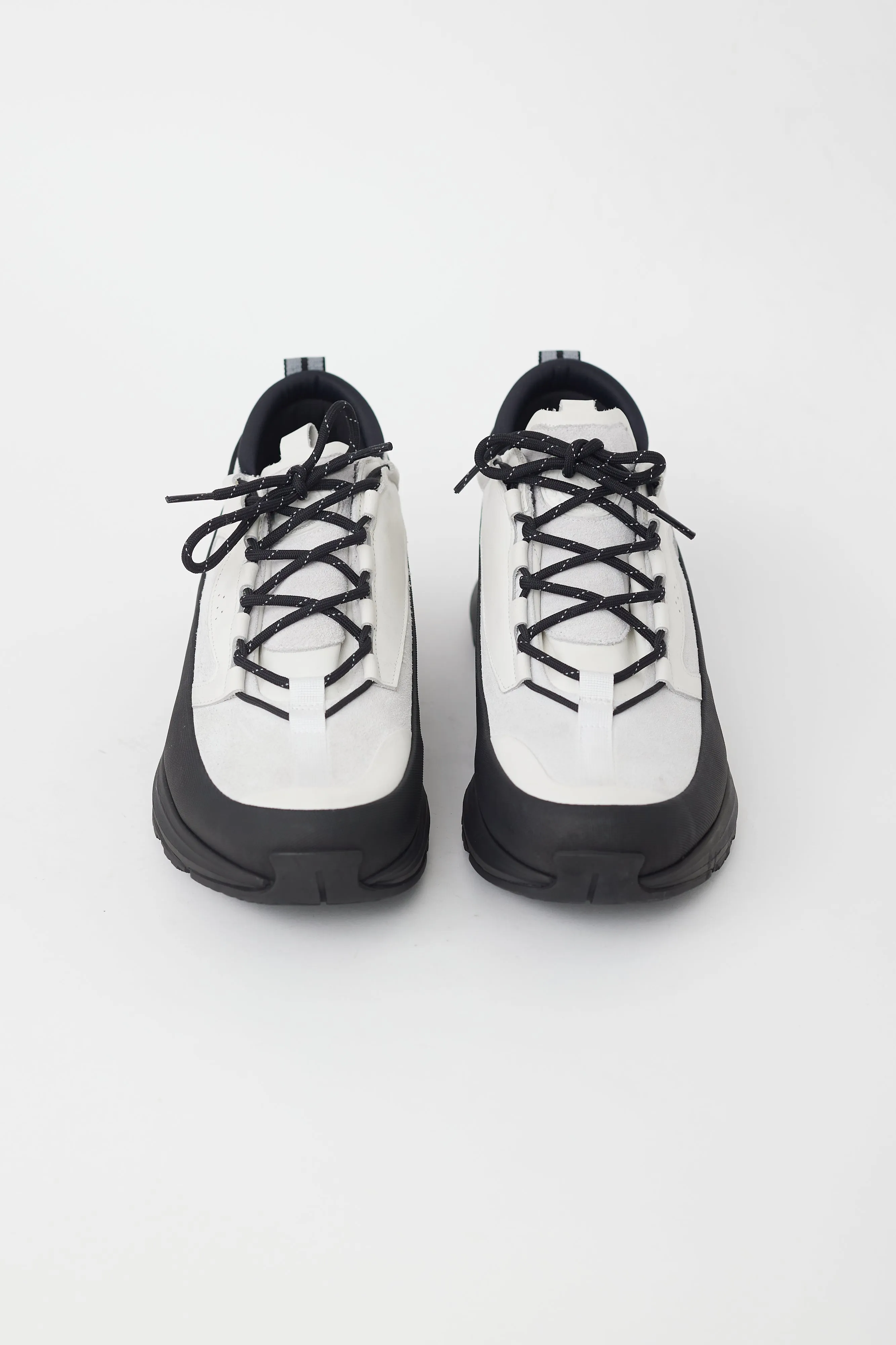 White & Black Glacier Trail Sneaker