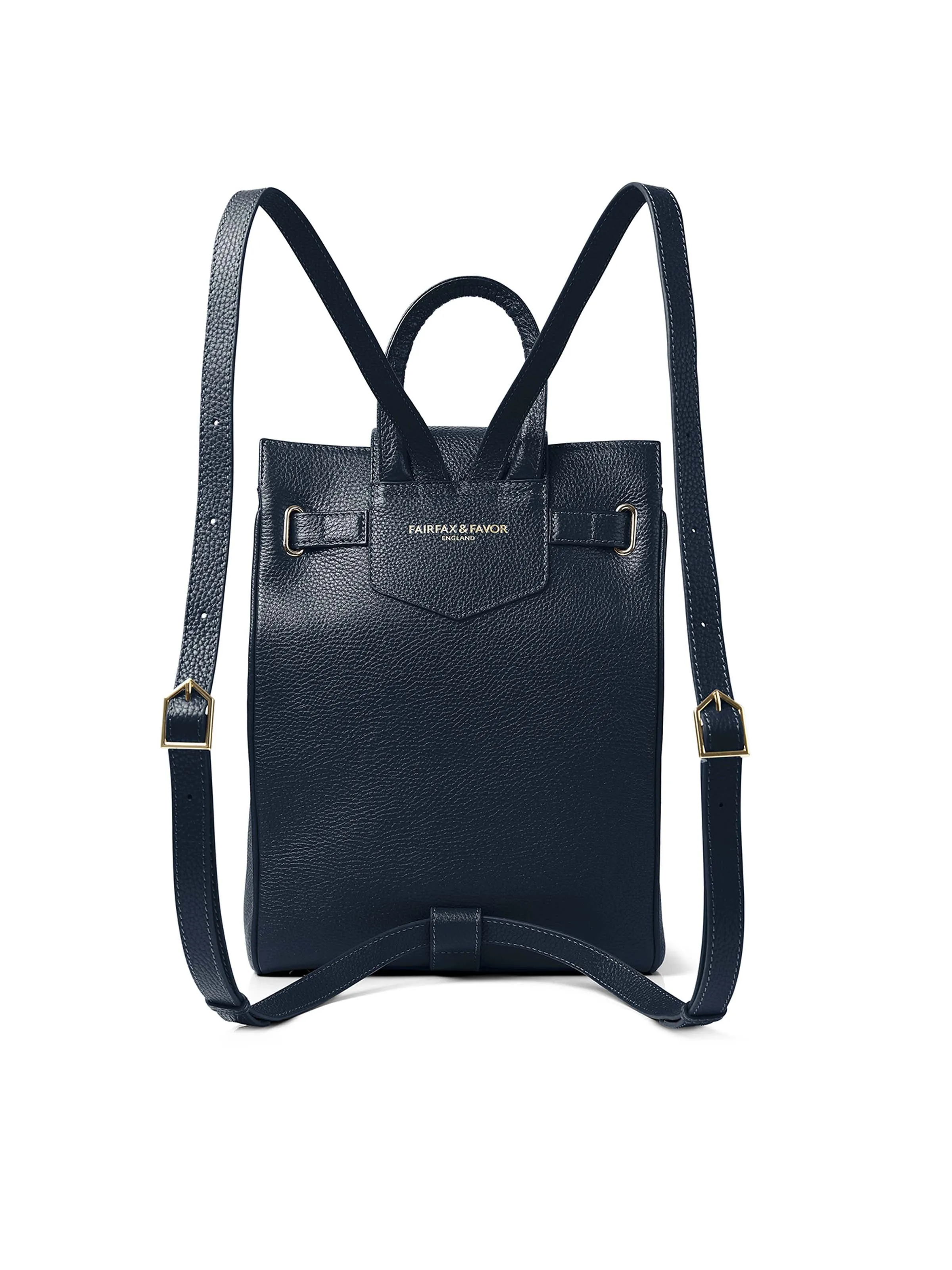 Windsor Backpack - Tan & Navy