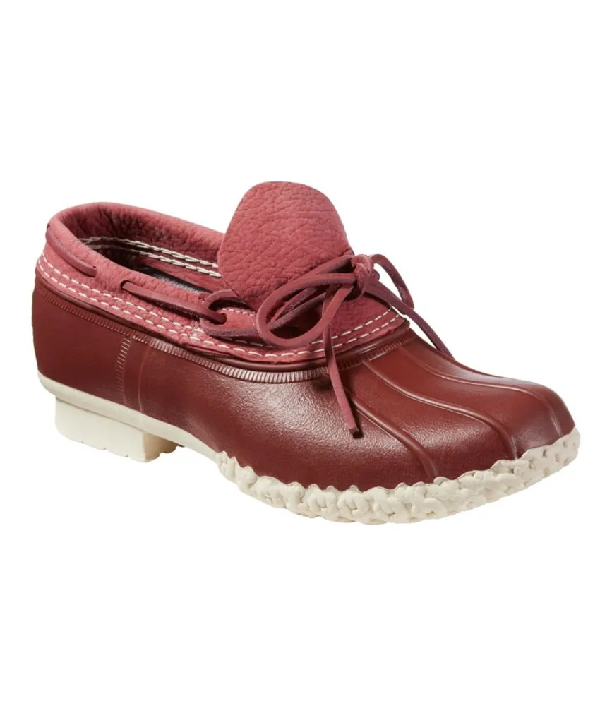 Women's Bean Boots, Rubber Moc