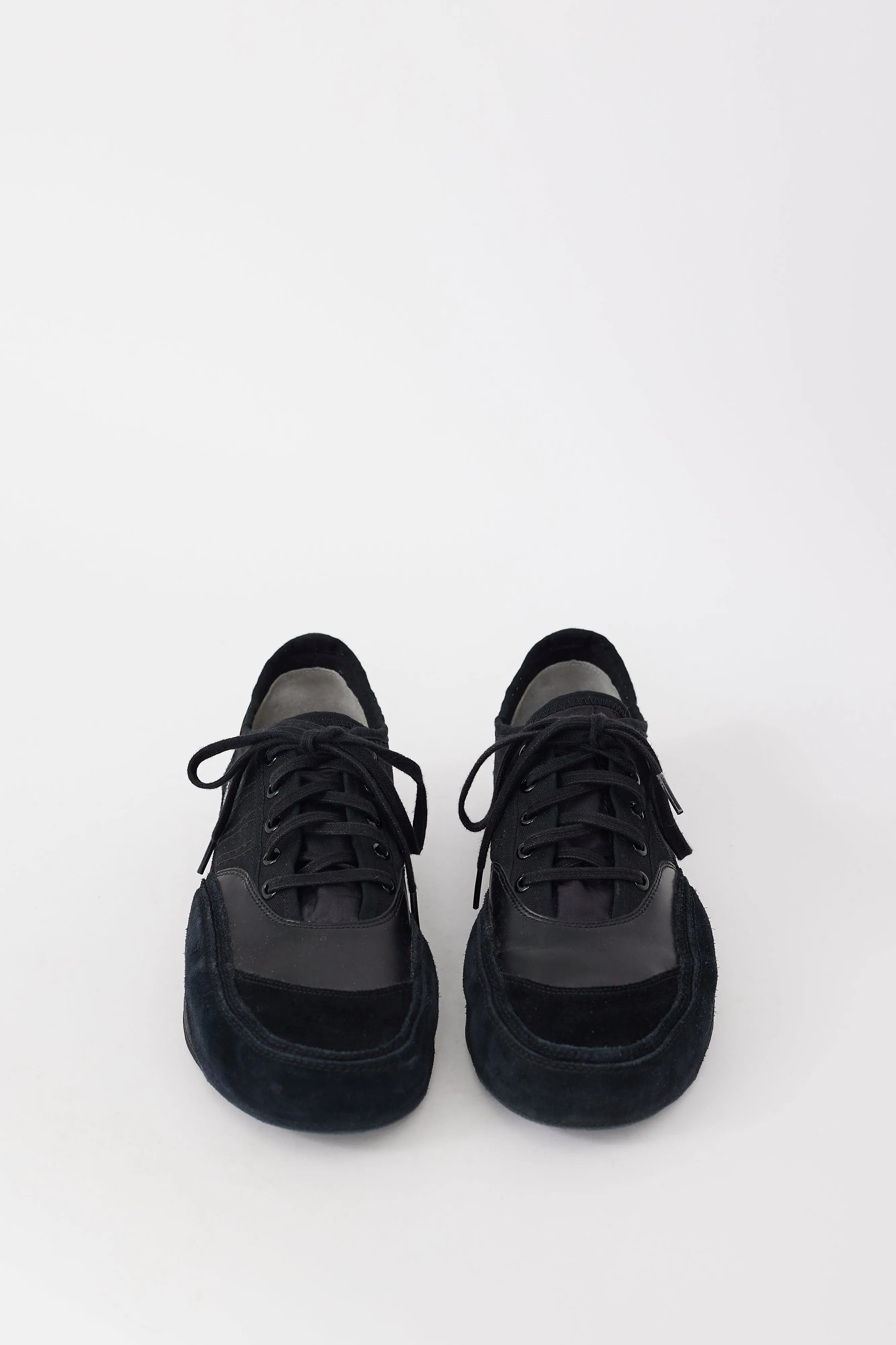 X Adidas FW 2018 Black Matchcourt Low Sneaker