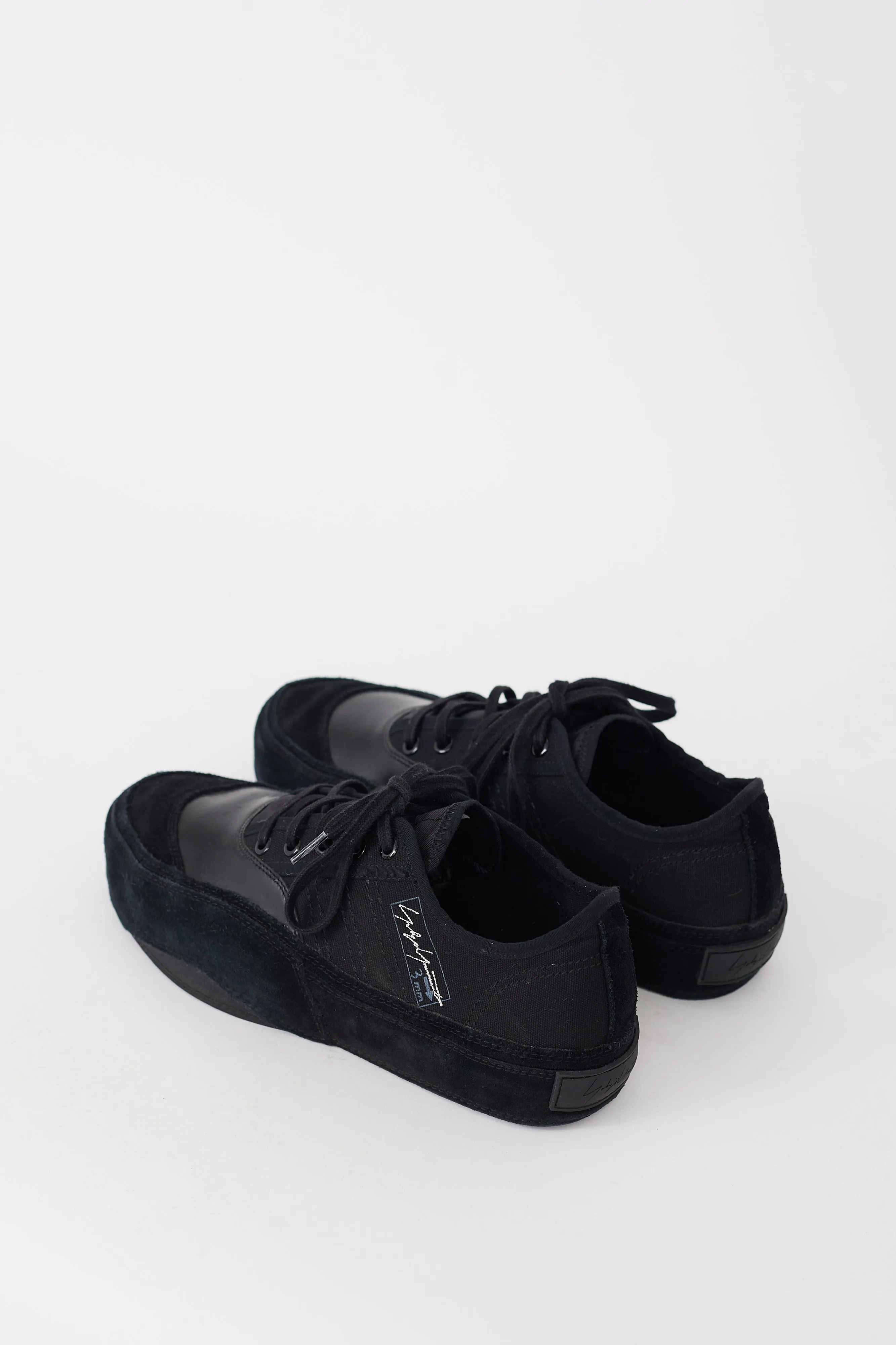 X Adidas FW 2018 Black Matchcourt Low Sneaker