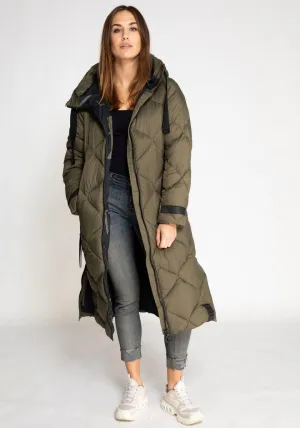 ZHRILL DAMENMANTEL ISI STEP OLIVE
